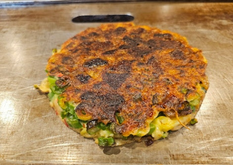 Negiyaki (Scallion Pancake)