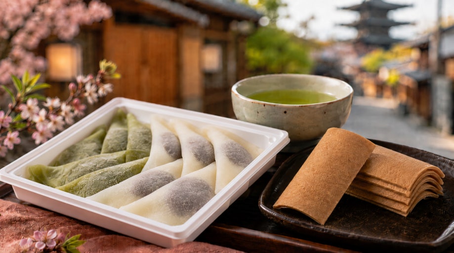 Yatsuhashi (Cinnamon Rice Cake)