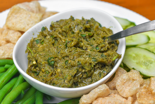 Nam Prik Noom (Roasted Green Chili Dip)