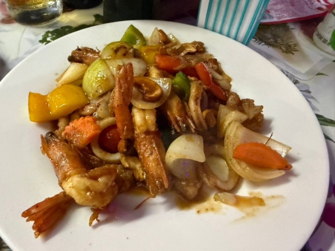 Sator Pad Kung (Stir-Fried Stink Beans with Shrimp)