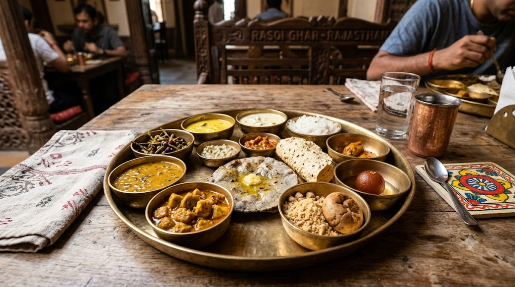 Rajasthani Thali