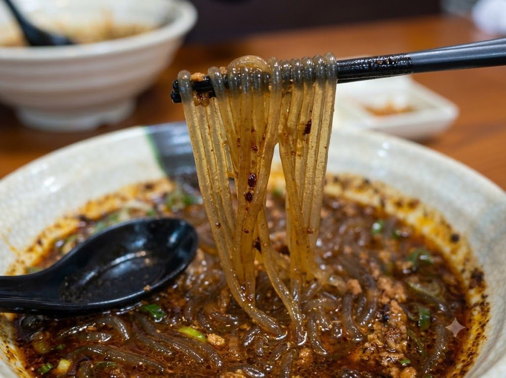 Suanla Fen (Hot & Sour Noodle Soup)