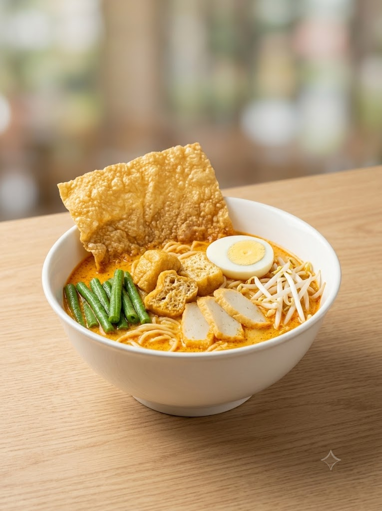 Curry Laksa (KL-style)