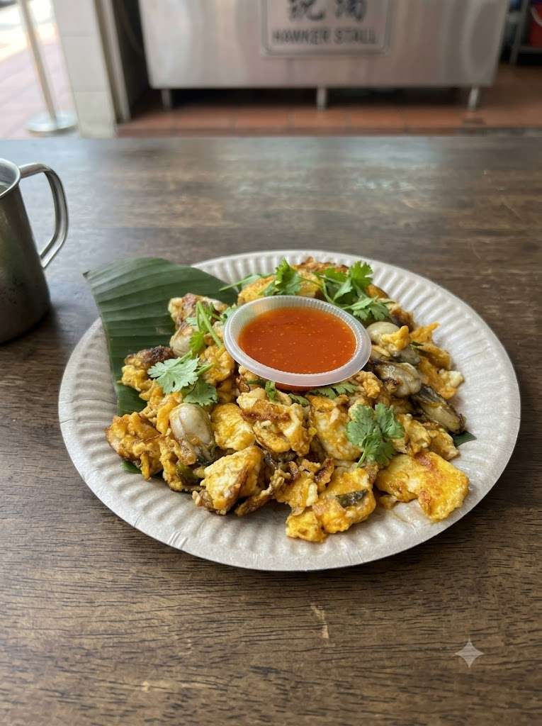 Oyster Omelette (Or Chien)