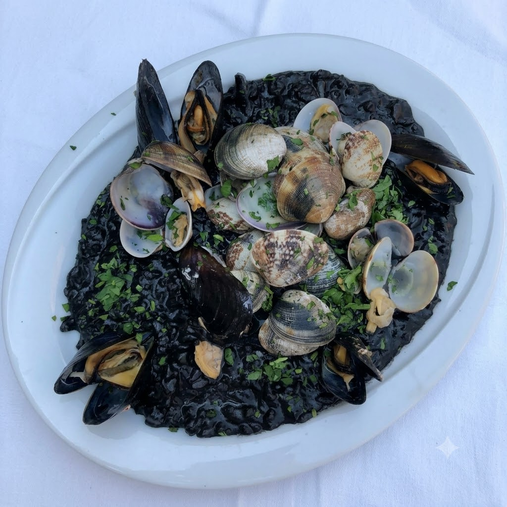 Risotto al nero di seppia
