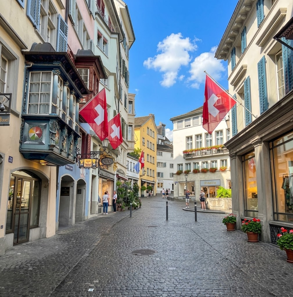 Old Town (Niederdorf) & Bahnhofstrasse